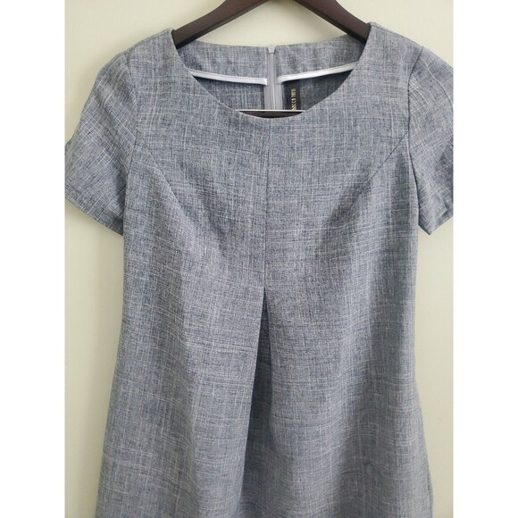 Rebecca Tatti Womens Blue Pockets Midi Dress Sz Xs-us Size 4 - Picture 9 of 10
